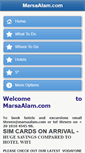 Mobile Screenshot of marsaalam.com